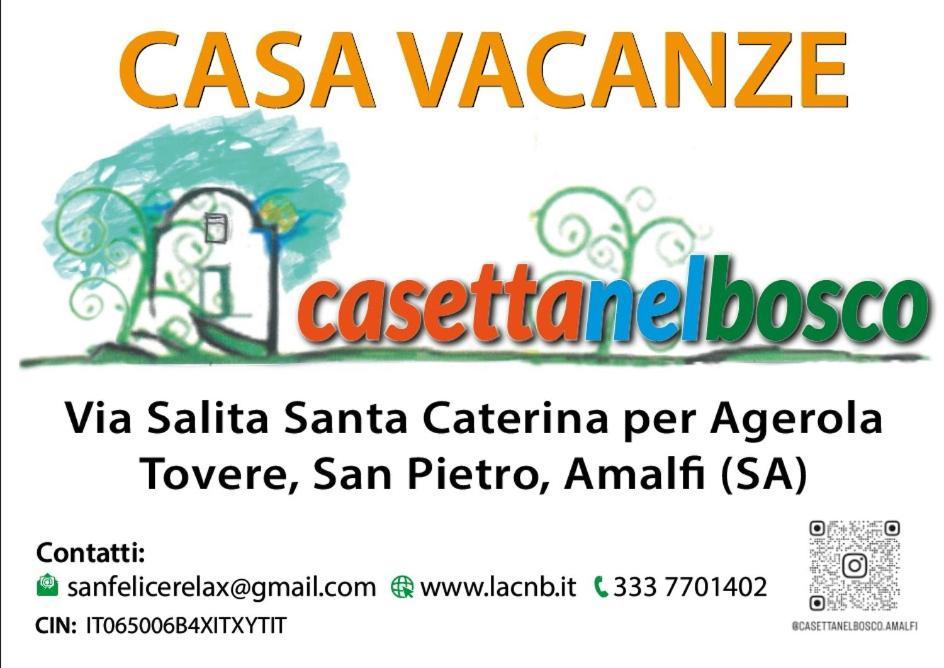 La Casetta Nel Bosco, Amalfi Eksteriør billede